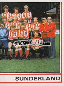 Cromo Team Photo (puzzle 2) - UK Football 1980-1981 - Panini