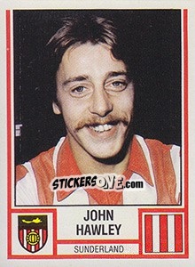 Cromo John Hawley - UK Football 1980-1981 - Panini