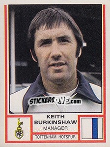 Sticker Keith Burtinshaw