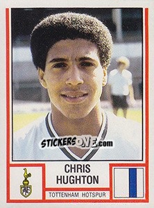 Figurina Chris Hughton - UK Football 1980-1981 - Panini