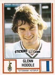 Figurina Glenn Hoddle - UK Football 1980-1981 - Panini