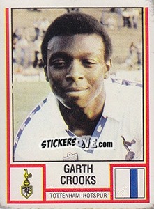Figurina Garth Crooks - UK Football 1980-1981 - Panini