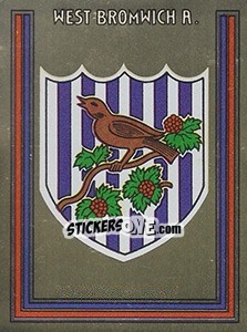 Sticker Badge - UK Football 1980-1981 - Panini