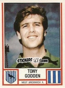 Sticker Tony Godden - UK Football 1980-1981 - Panini