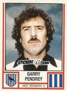 Sticker Garry Pendrey - UK Football 1980-1981 - Panini