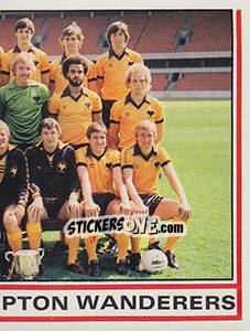 Sticker Team Photo (puzzle 2) - UK Football 1980-1981 n. 341 - Panini