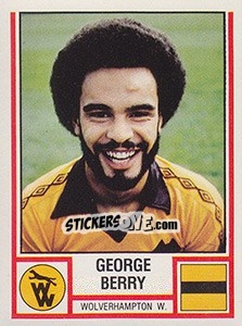 Cromo George Berry - UK Football 1980-1981 - Panini