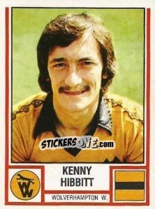 Sticker Kenny Hibbitt - UK Football 1980-1981 - Panini