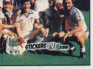 Sticker West Ham United team photo - UK Football 1980-1981 - Panini