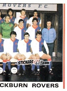 Sticker Team Photo (puzzle 2) - UK Football 1980-1981 - Panini