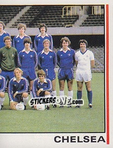 Figurina Team Photo (puzzle 2) - UK Football 1980-1981 - Panini