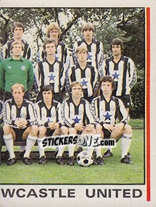 Sticker Team Photo (puzzle 2) - UK Football 1980-1981 - Panini