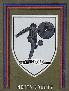 Sticker Badge - UK Football 1980-1981 - Panini