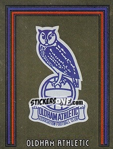 Sticker Badge - UK Football 1980-1981 - Panini