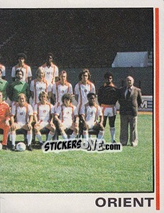 Figurina Team Photo (puzzle 2) - UK Football 1980-1981 - Panini