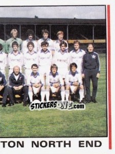 Figurina Team Photo (puzzle 2) - UK Football 1980-1981 - Panini