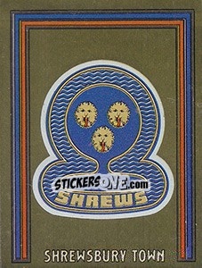 Sticker Badge - UK Football 1980-1981 - Panini