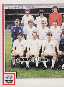 Sticker Team Photo (puzzle 1) - UK Football 1980-1981 - Panini