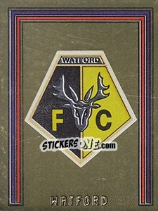 Sticker Badge - UK Football 1980-1981 - Panini