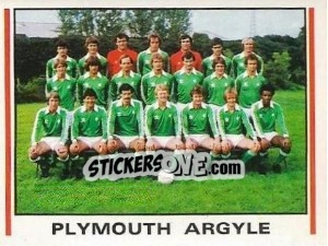 Cromo Plymouth Argyle Team hoto