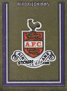 Sticker Badge - UK Football 1980-1981 - Panini