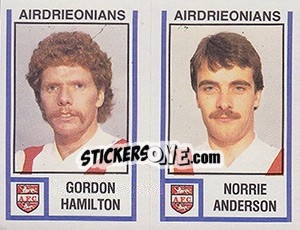 Cromo Gordon Hamilton / norrie Anderson