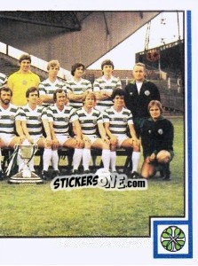 Sticker Team Photo (puzzle 2) - UK Football 1980-1981 n. 475 - Panini