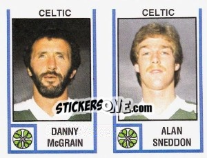 Sticker Danny McGrain / Alan Sneddon