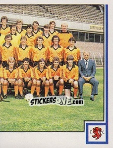 Figurina Team Photo (puzzle 2) - UK Football 1980-1981 - Panini