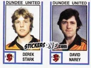 Cromo Derek Stark / Dave Narey