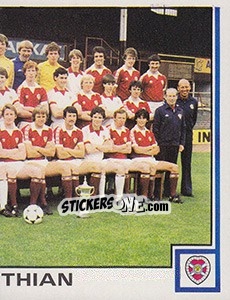 Figurina Team Photo (puzzle 2) - UK Football 1980-1981 - Panini