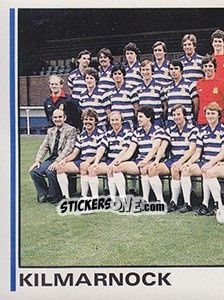 Sticker Team Photo (puzzle 1) - UK Football 1980-1981 n. 501 - Panini