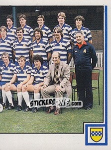 Sticker Team Photo (puzzle 2) - UK Football 1980-1981 n. 502 - Panini