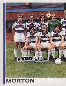 Sticker Team Photo (puzzle 1) - UK Football 1980-1981 - Panini