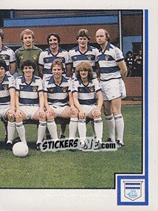 Cromo Team Photo (puzzle 2) - UK Football 1980-1981 - Panini