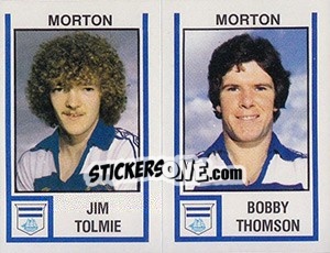 Cromo Jim Tolmie / bobby Thomson