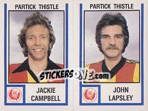 Cromo Jackie Campbell / john Lapsley