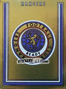 Sticker Badge - UK Football 1980-1981 - Panini