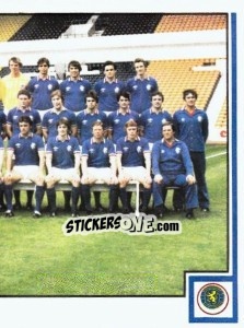 Cromo Team Photo (puzzle 2) - UK Football 1980-1981 - Panini