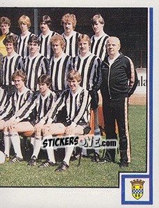 Sticker Team Photo (puzzle 2) - UK Football 1980-1981 - Panini