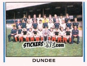 Sticker Dundee - UK Football 1980-1981 - Panini