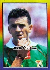 Cromo Julio Sésar Baldivieso - Copa América 1997 - Navarrete