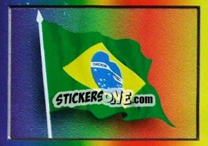 Sticker Bandera - Copa América 1997 - Navarrete