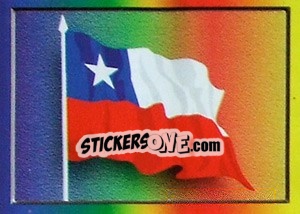 Sticker Bandera - Copa América 1997 - Navarrete