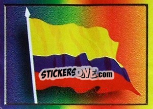 Sticker Bandera - Copa América 1997 - Navarrete