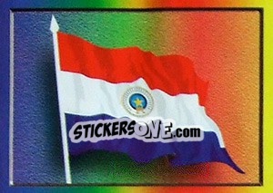 Sticker Bandera - Copa América 1997 - Navarrete