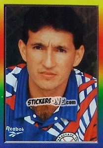 Cromo Richardo Báez - Copa América 1997 - Navarrete