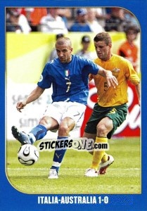 Figurina Italia-Australia-1:0 - Campioni Del Mondo 2006 - Panini