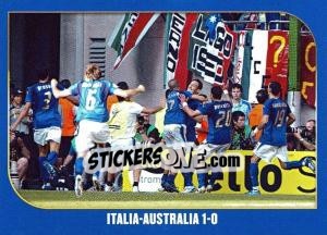 Sticker Italia-Australia-1:0 - Campioni Del Mondo 2006 n. 79 - Panini