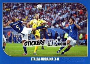 Sticker Italia-Ucraina-3:0